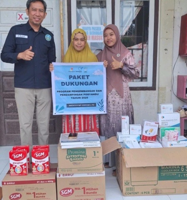 Warga Dusun Tri Tunggal Terima Beragam Dukungan Kesehatan dan Pendidikan