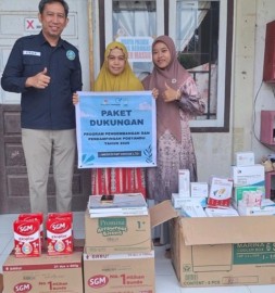 Warga Dusun Tri Tunggal Terima Beragam Dukungan Kesehatan dan Pendidikan