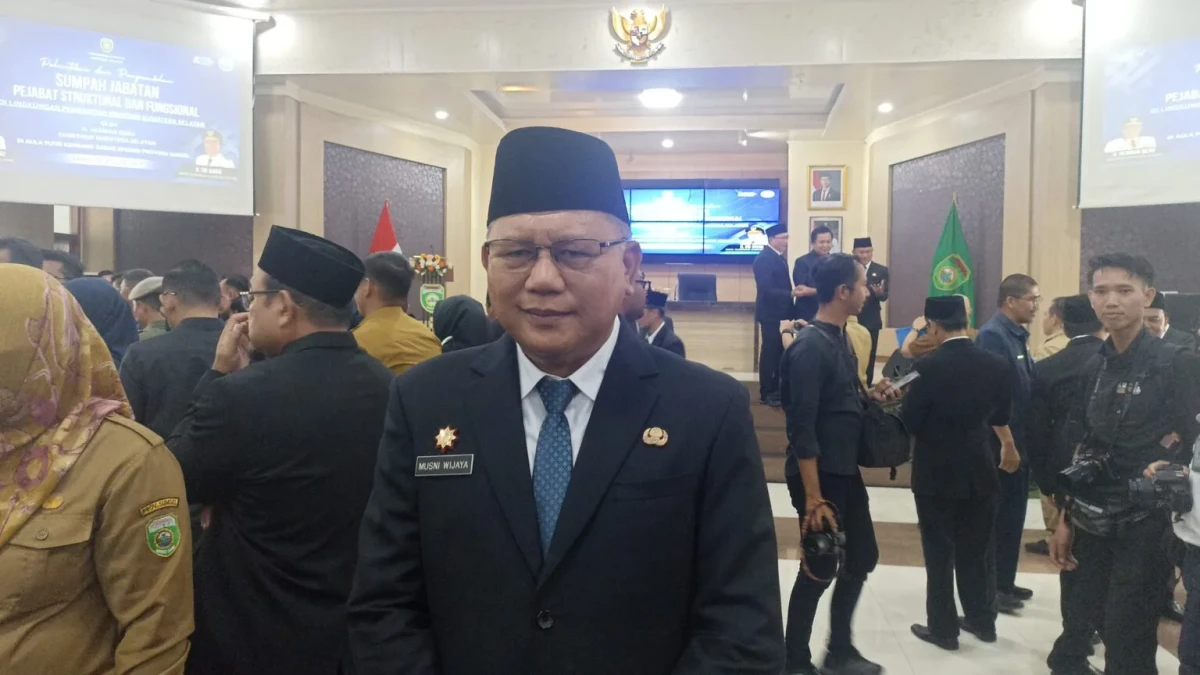 Herman Deru Lantik Musni Wijaya sebagai Kadishub Sumsel, Siap Hadapi Tantangan Larangan Angkutan Batu Bara