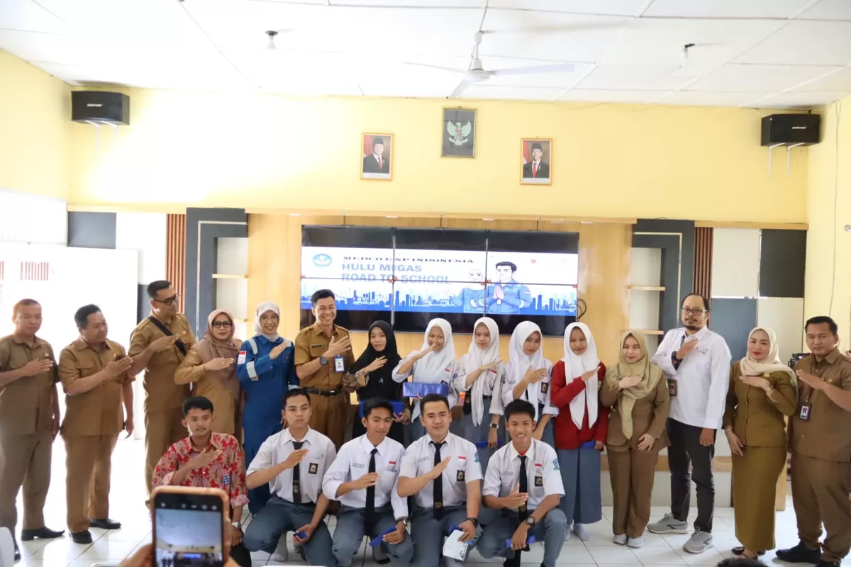 Medco E&P Rimau Edukasi Ratusan Pelajar Lais tentang Hulu Migas dan Bahaya Digitalisasi