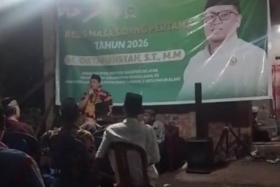 Reses DPRD Sumsel, Engga Serap Aspirasi Warga Talang Gunung