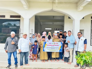 Momen HPN 2026, SMSI Muba Berbagi ke Panti Asuhan