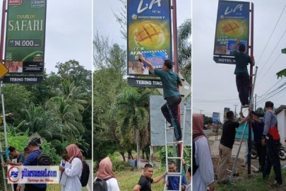 Penertiban Reklame Liar, Upaya Empat Lawang Genjot PAD