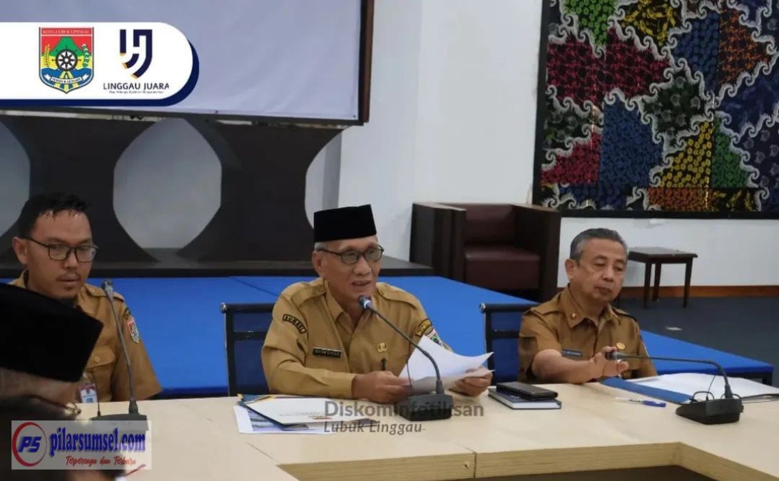 Wawako Lubuk Linggau H Rustam Effendi Pimpin Rapat Persiapan MTQ XVIII Kota Lubuk Linggau 2026
