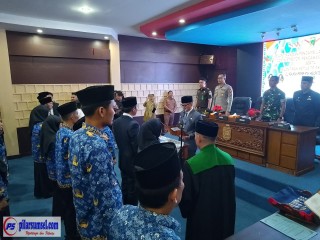 Bupati Empat Lawang Tekankan Amanah dan Disiplin Pejabat Dilantik