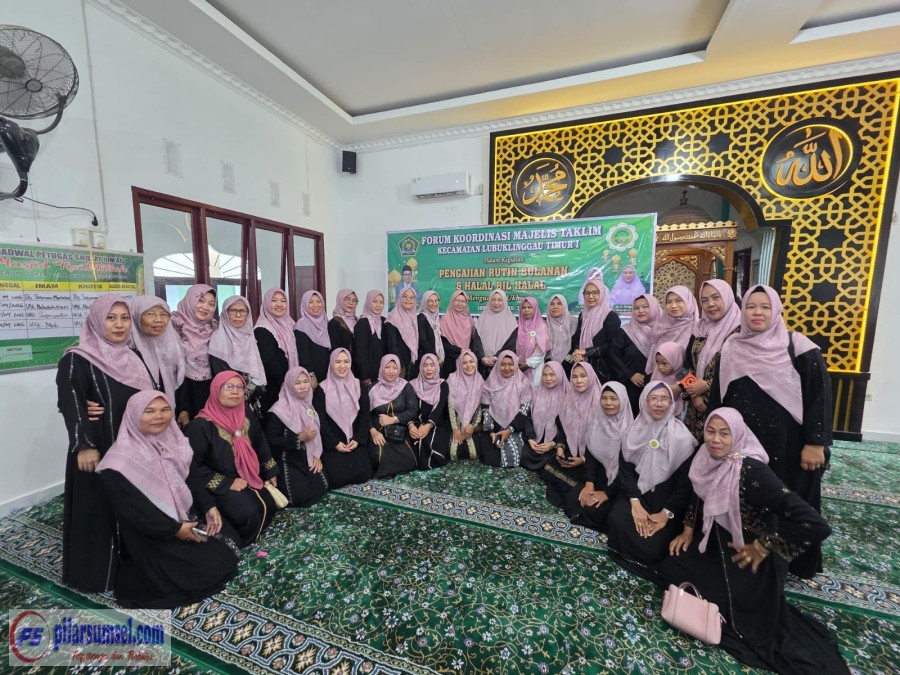FKMT Lubuklinggau Timur I Gelar Pengajian Rutin dan Halalbihalal 1447 H