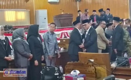 Joncik Berikan Apresiasi ke DPRD Empat Lawang